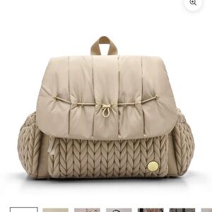 HAPP Brand Beige Backpack